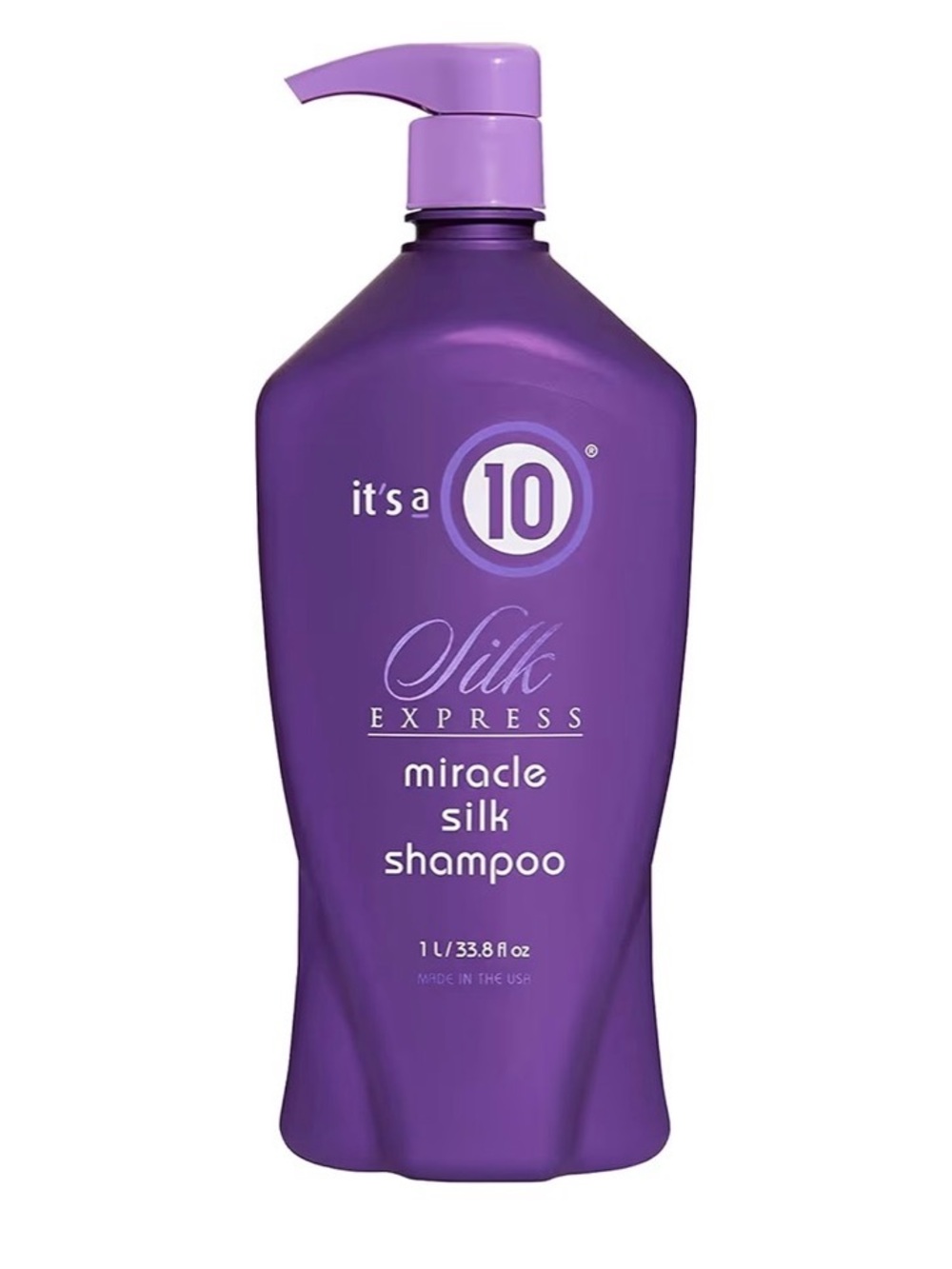 It’s a 10 Silk Express Miracle Silk Shampoo 1 L